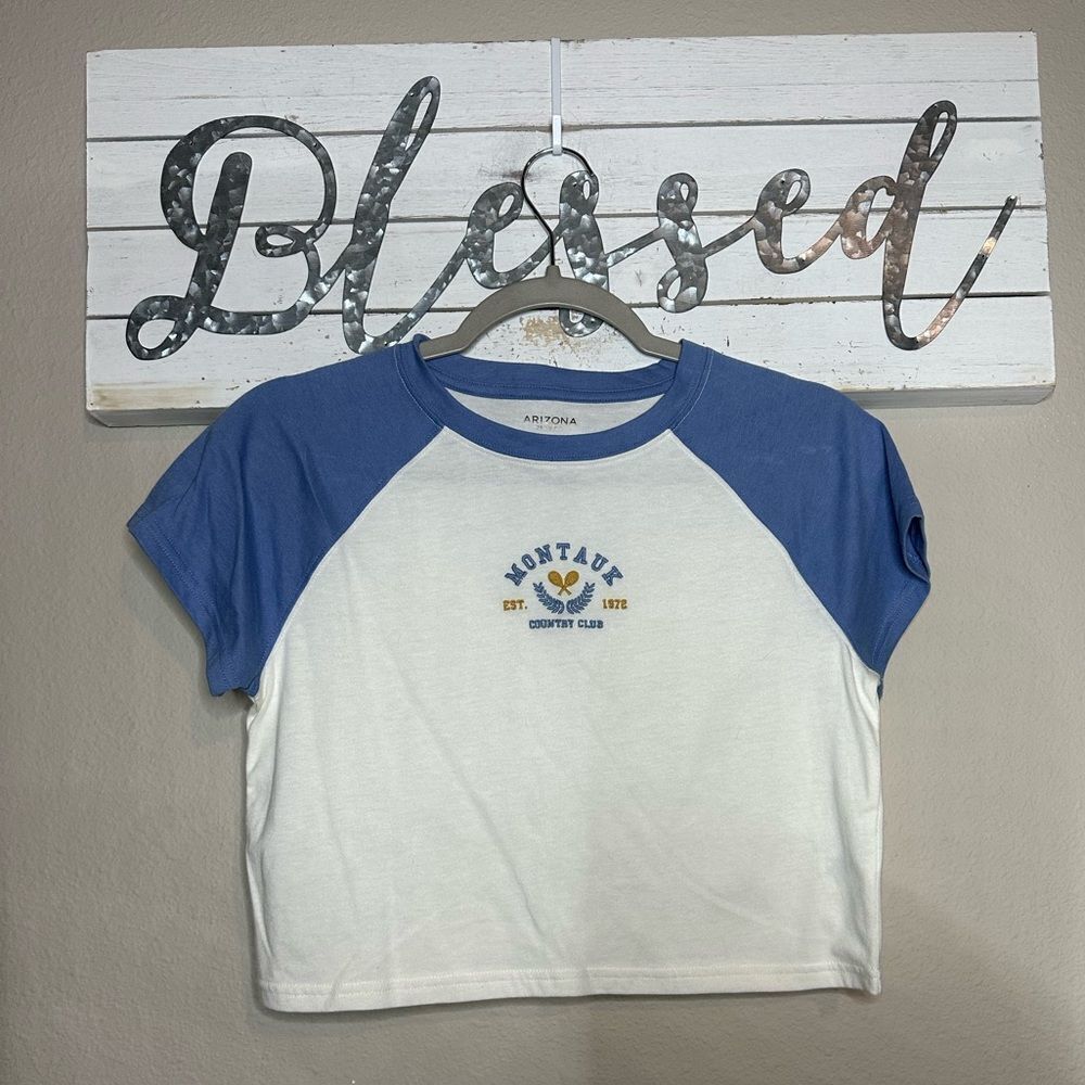 Arizona - Women’s Montauk Country Club embroidered crop top